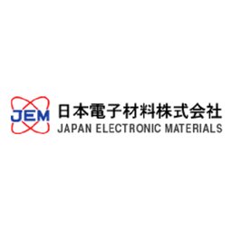 日本電子材料　ロゴ