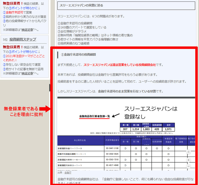 株サイト比較ナビのスリーエスジャパンの記事画像